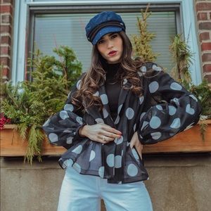 Polka dot jacket